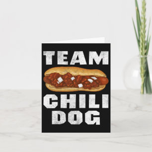 Food Truck Chilli Con Carne Chilli Dog  Card
