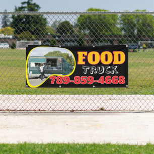 Food Truck Custom  Banner