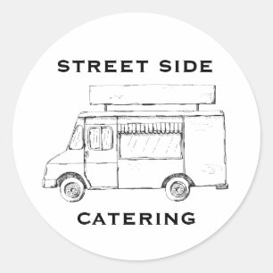 Food Truck Custom Sticker