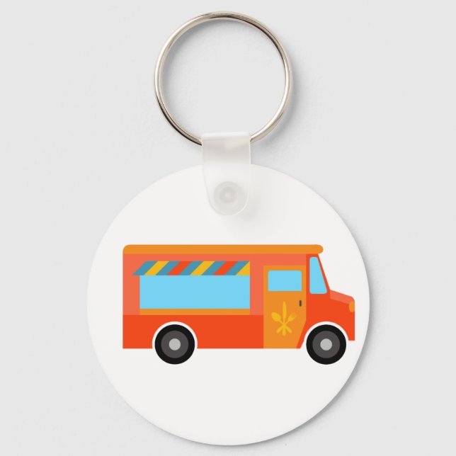 Food Truck Key Ring (Front)