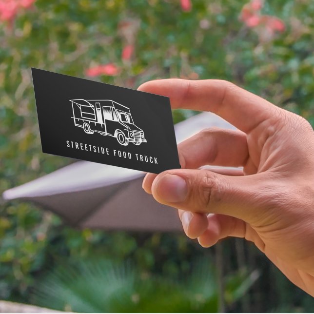 Food Truck Logo Business Cards (Creator Uploaded)