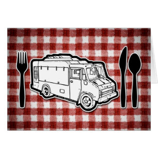 Food Truck Plate & Utensils