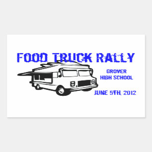 Food Truck Promotion Sticker