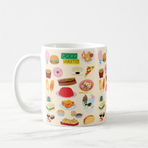 Food Varieties Coffee Mug