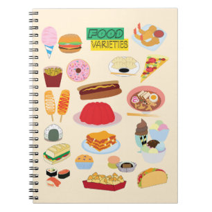 Food Varieties Notebook