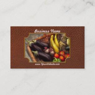 Food - Vegetables - From mother's garden Business Card