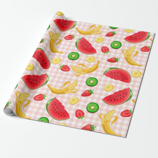 Food Wrapping Paper (Unrolled)