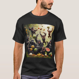 Foodfight Primates, fruit  T-Shirt