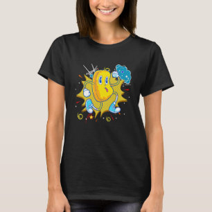 Foodie Chicken Nuggets Running Chicken Nugget T-Shirt