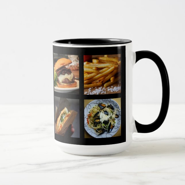 Foodie custom monogram mugs 1 (Right)