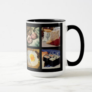 Foodie custom monogram mugs 2