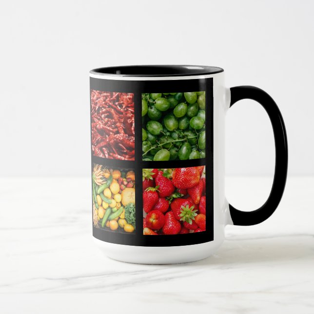 Foodie custom monogram mugs 3 (Right)
