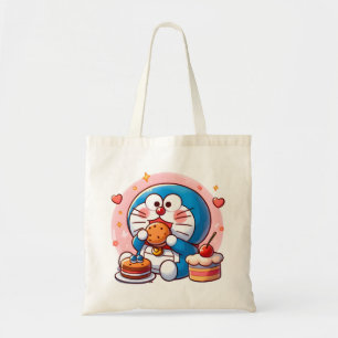 Foodie Doraemon Tote Bag