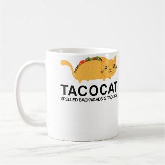 Foodie Funny Tacocat Cat Taco Coffee Mug