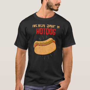 Foodie Hot Dog Franks Sausage Fast Food Hotdog T-Shirt