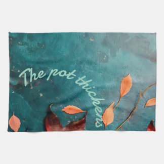 Foodie kitchen towel by Sommer Hamilton