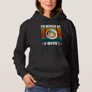Foodie Powered By Real Fresh Coffee Mens Womens Hoodie