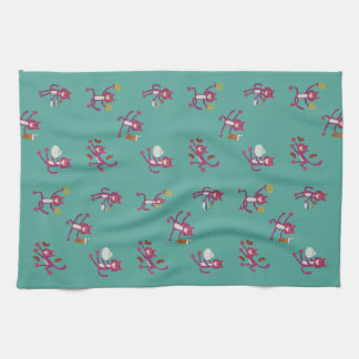 Foodie Tigers Tea Towel