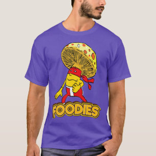 Foodies Mushroom Ninja toon Foodie 1 T-Shirt