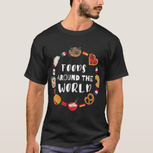Foods around the world Oversized T-Shirt