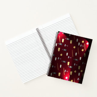 Foods Delight Cranberry Lights Notebook