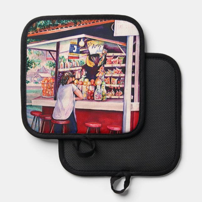Foodstand, Mexico Pot Holder (Front/Back)