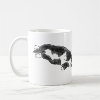 FooFooCat: Lazy Jumbo Tuxedo Cat Coffee Mug