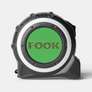 Fook green tape measure 1