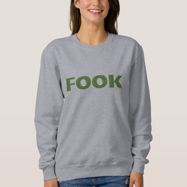 Fook women grey sweatshirt (Front)