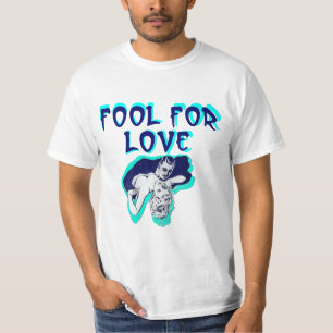Fool For Love Romance couple lovers retro art  T-Shirt