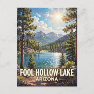Fool Hollow Lake Recreation Area — Arizona Postcard