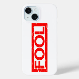Fool Stamp iPhone 15 Case
