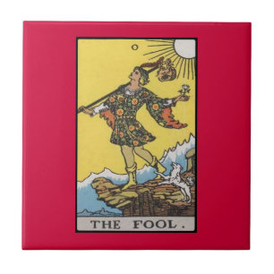 Fool Tarot Card Image Tile