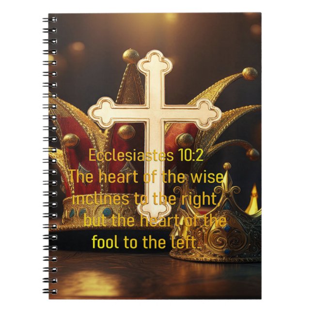 Fool vs Wise Notebook (Front)