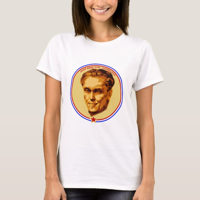 FOOLISH TITO TONGUE EXTENDING 1 T-Shirt (Front)
