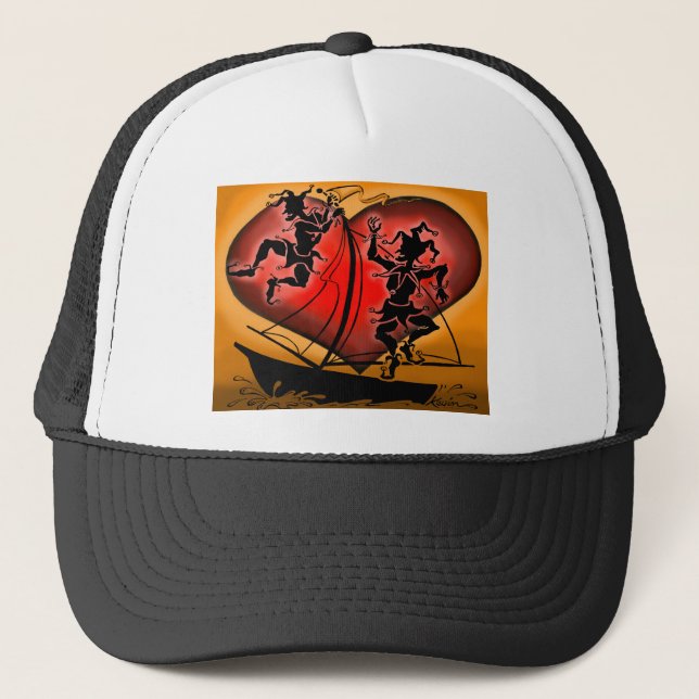 Fools for Love Trucker Hat (Front)