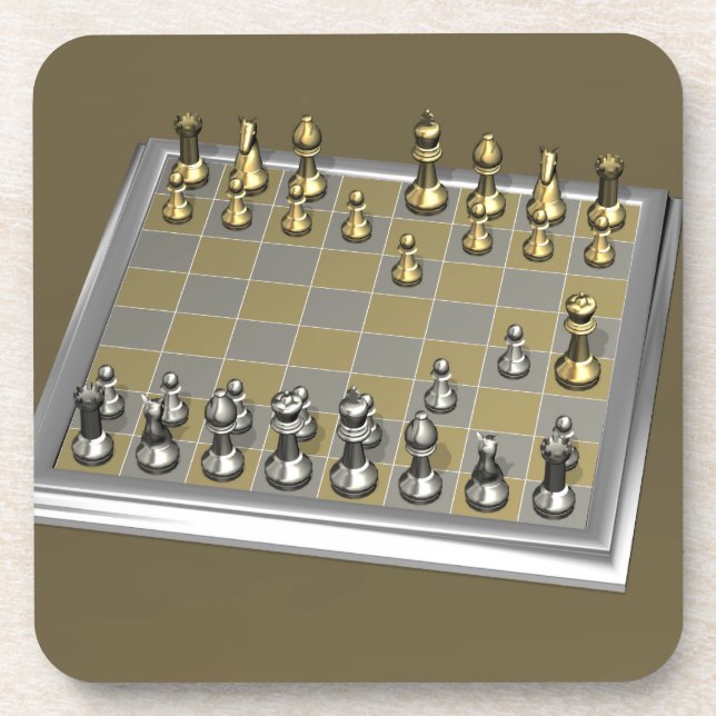 Fool's Mate Coaster (Front)