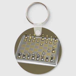 Fool's Mate Key Ring