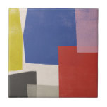 Foolscap - Modern Colorblocks Ceramic Tile<br><div class="desc">Foolscap I by June Erica Vess. Features colorblocks arrranged in an abstract way. | 140993GG</div>