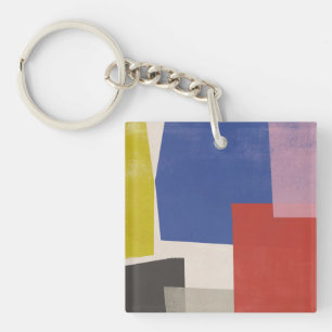 Foolscap - Modern Colorblocks Key Ring