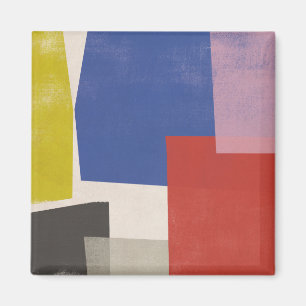 Foolscap - Modern Colorblocks Magnet