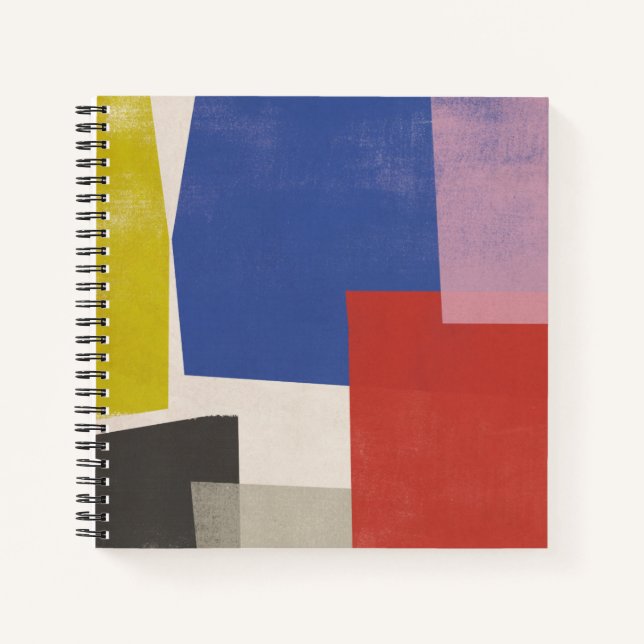 Foolscap - Modern Colorblocks Notebook (Front)