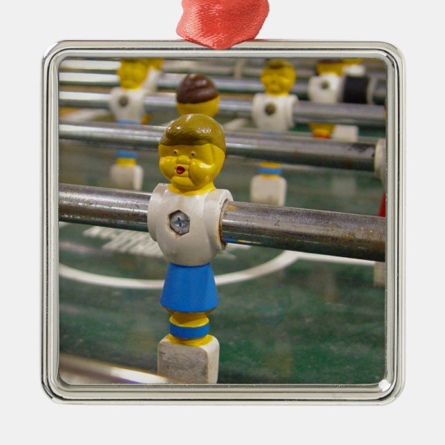 Foosball Metal Tree Decoration (Front)