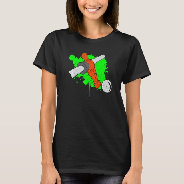 Foosball & Table Football  Foosball figure T-Shirt (Front)
