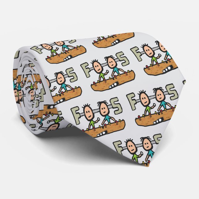 Foosball Tie (Rolled)
