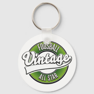 Foosball vintage all star logo key ring