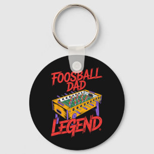 Foosll Dad Legend Table Sport Game Soccer Funny Fo Key Ring