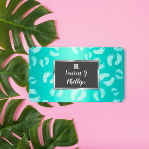 👣 Foot Care Podiatrist Business Card