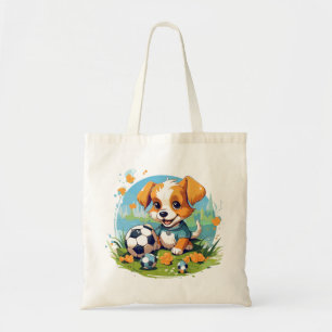 Foot dog tote bag