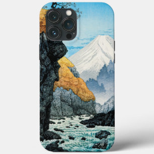 Foot of Mount Ashitaka (1932) by Hiroaki Takahashi iPhone 13 Pro Max Case